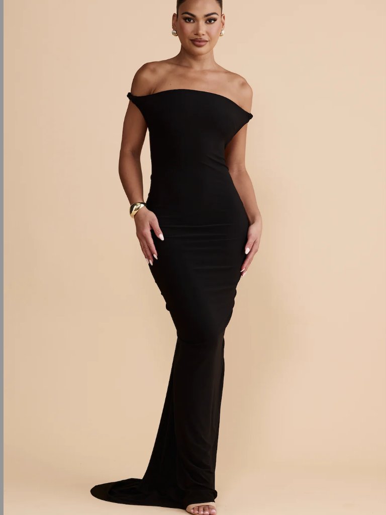 Mlani The Label The Maia Gown/ Dress In Black Size M
